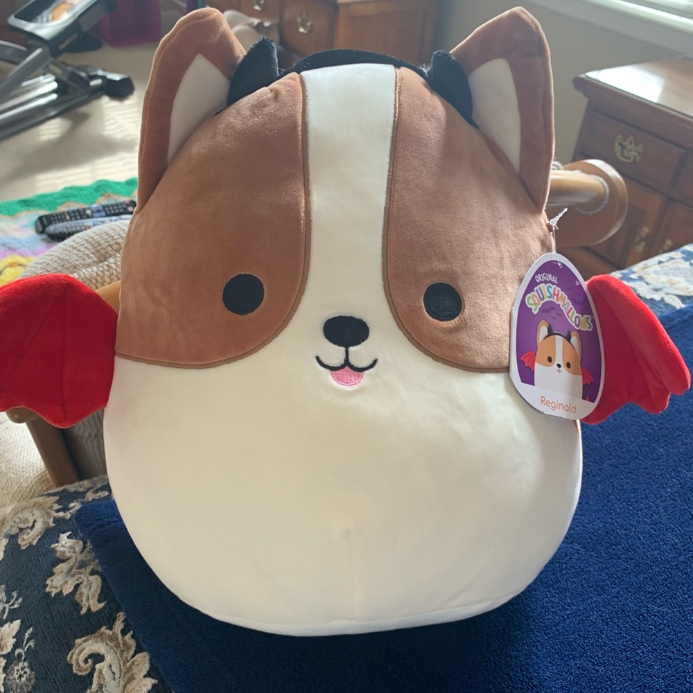 12 inch Reginald Halloween Dog Squishmallow NWT